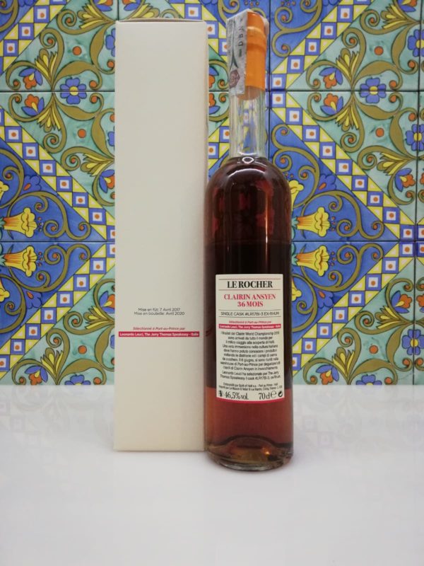 Rum Clairin Single Cask – Julian Biondi 39 Mois -Leonardo Leuci 36 Mois- Cesare Canessa 34 Mois