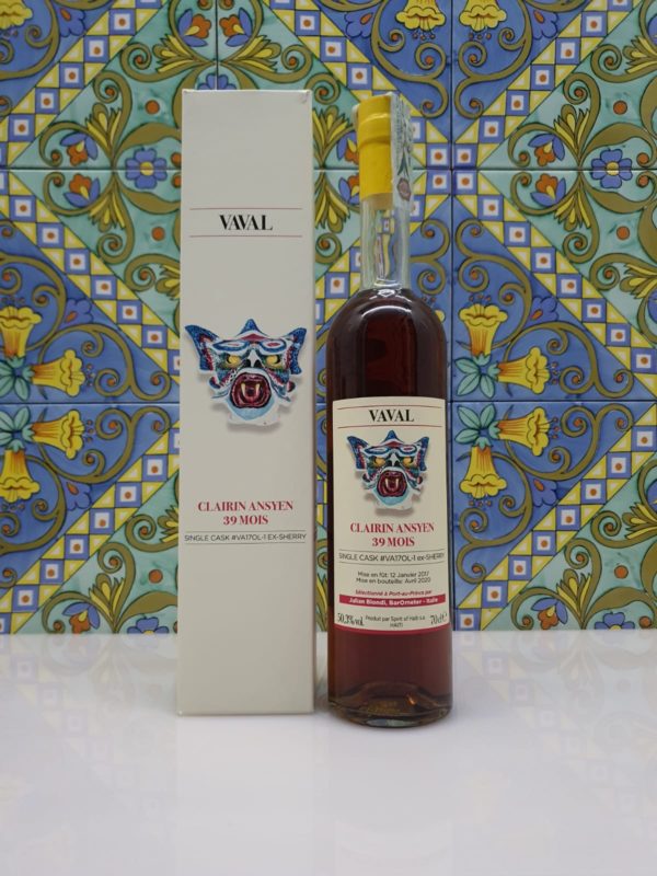 Rum Clairin Ansyen Vaval 39 Mois Julian Biondi  ex-Sherry cl 70 vol 50.3%