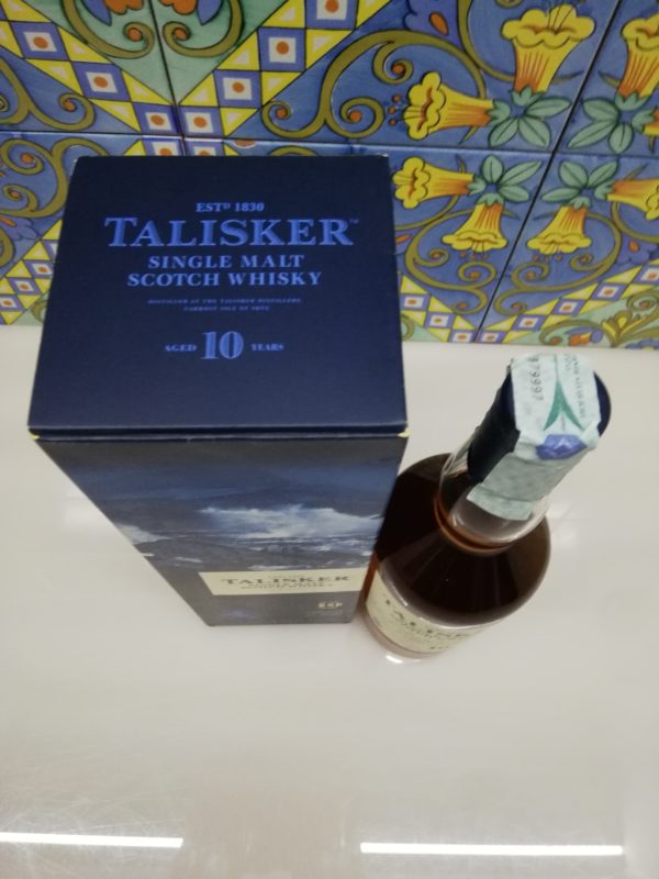 Whisky Talisker 10 Years Single Malt Scotch cl 70 vol 45.8%