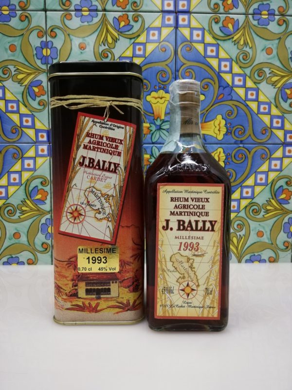 Rum Rhum J.Bally 1993  Vol.45%  cl 70 Agricole Martinique