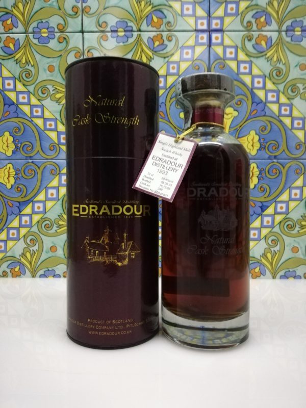 Whisky Edradour 1993 Single Cask Natural Cask Strength vol 58.4% cl 70