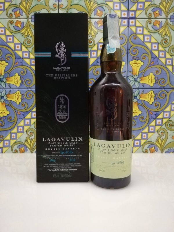 Whisky Lagavulin 200th Anniversary Distillers Edition 2000  vol 43% cl 70 – Bicentenary