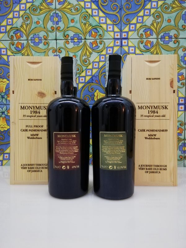 Rum Monymusk 1984 35 tropical years old release “Rum Sapiens”  Velier