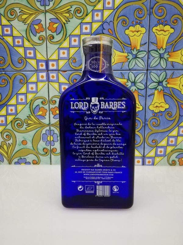 Gin Lord of Barbes Gin de Paris vol 50% cl 50