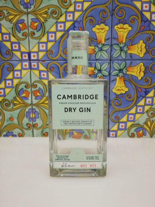 Gin Cambridge Fresh English Botanicals vol 42% cl 70 – London Dry Gin