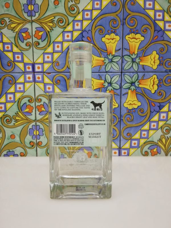 Gin Cambridge Fresh English Botanicals vol 42% cl 70 – London Dry Gin