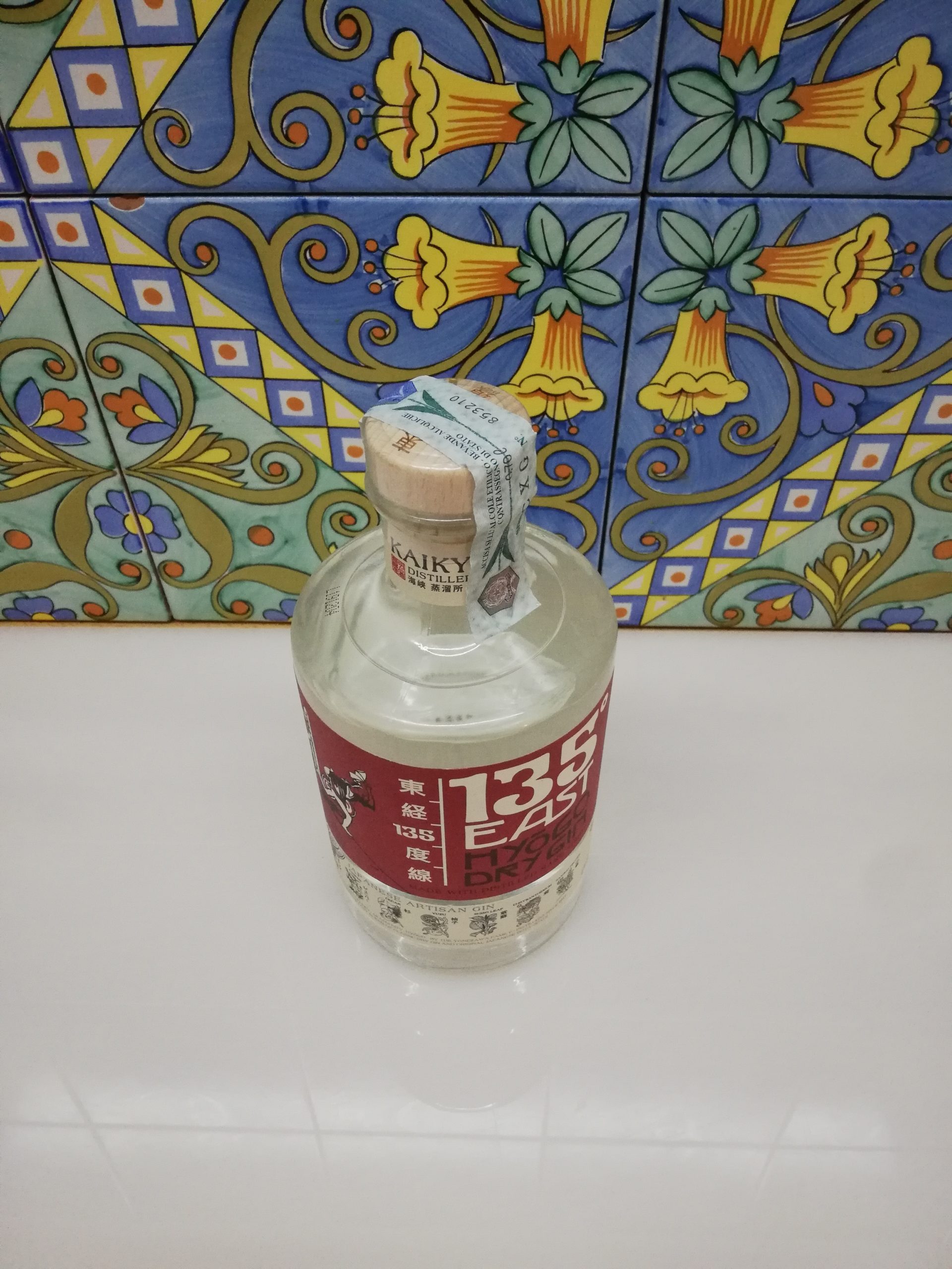 Gin Kaikyo 135° East Hyogo cl 70 vol 42% - Maeba Single Cask