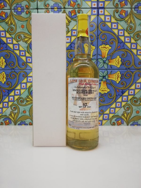 Whisky Fettercairn 1997 Life is a Circus 17 y.o. High Spirits vol 46% cl 70
