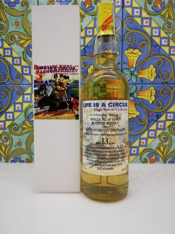 Whisky Bunnahabhain 2004 Life is a Circus 13 y.o. High Spirits vol 46% cl 70