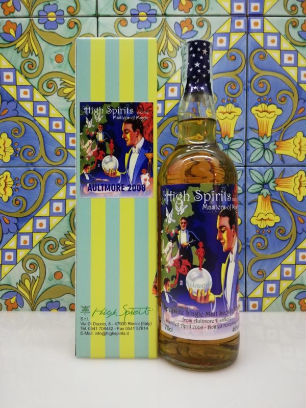 Whisky Aultmore 2008 Masters of Magic 11 y.o. High Spirits vol 46% cl 70