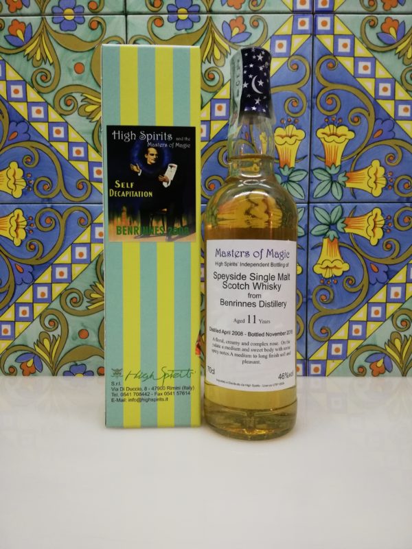 Whisky Benrinnes 2008 Masters of Magic 11 y.o. High Spirits vol 46% cl 70
