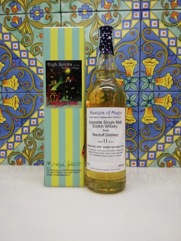 Whisky Macduff 2008 Masters of Magic 11 y.o. High Spirits vol 46% cl 70