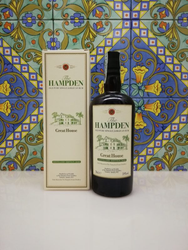 Rum Hampden Estate The Great House Release 2020 cl 70 vol 59%