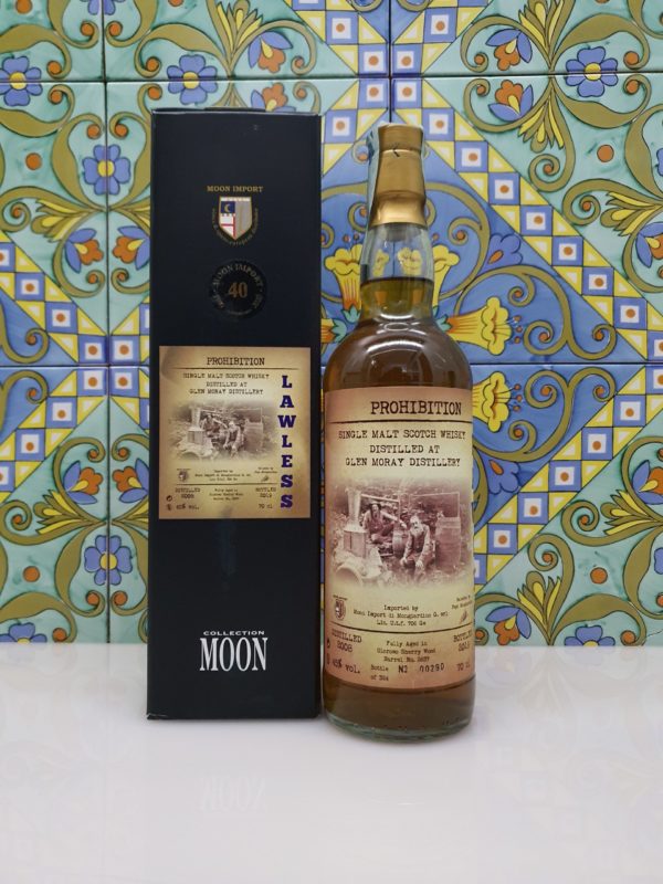 Whisky Moon Import Glen Moray Lawless 2008 Single Cask cl 70 vol 45%