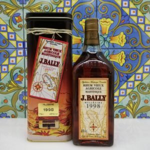 Rum Rhum J.Bally 1998  Vol.43%  cl 70 Agricole Martinique