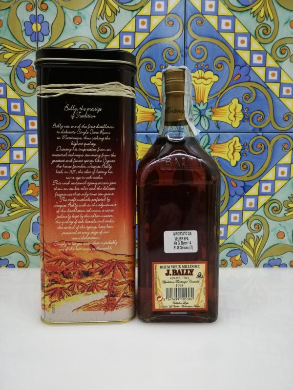Rum Rhum J.Bally 1998  Vol.43%  cl 70 Agricole Martinique