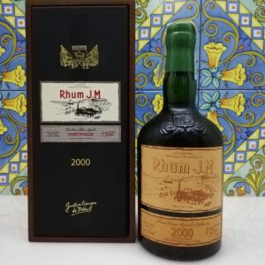 Rum J.M. Agricole Martinique 2000 15 y.o.  Vol.41,9% cl.70 wood box