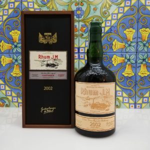 Rum J.M. Agricole Martinique 2002 15 y.o.  Vol.41,5% cl.70 wood box