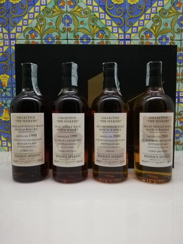 Whisky Collective ” The Seekers” 2020 Hidden Spirits 4 x 70 cl