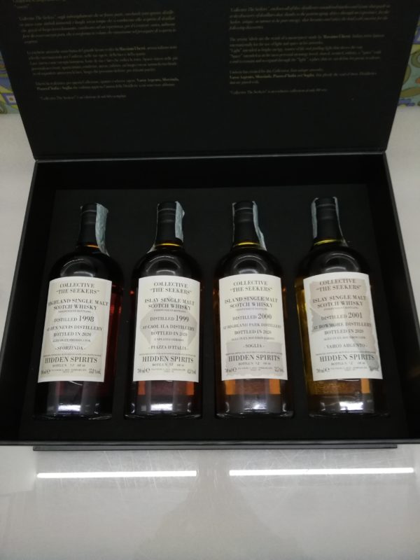 Whisky Collective ” The Seekers” 2020 Hidden Spirits 4 x 70 cl