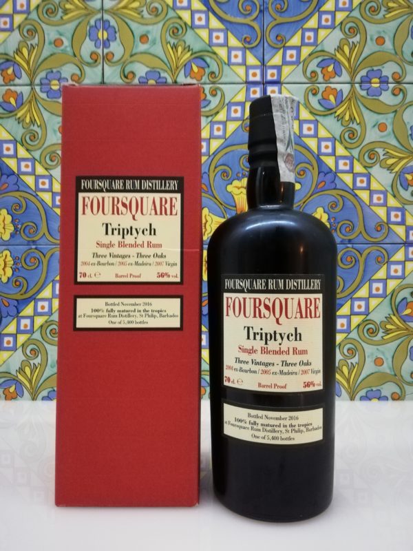 Rum Foursquare Triptych Vol.56% cl.70 Velier