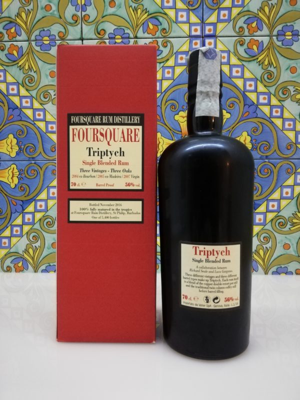 Rum Foursquare Triptych Vol.56% cl.70 Velier