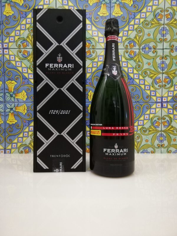 Limited Edition Ferrari Luna Rossa – Trento DOC “Maximum Blanc de Blancs” 1,5 lt