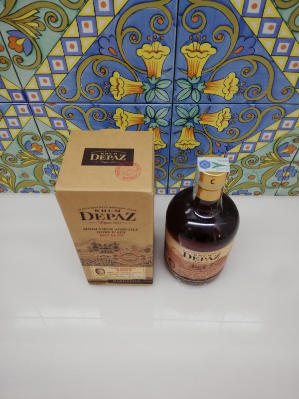 Rum Rhum Depaz 2002 Cask Strength vol 61.6 cl 70