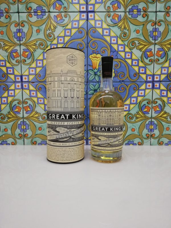 Whisky Great King Scotch Whisky Artist’s Blend Vol 43% Cl 50