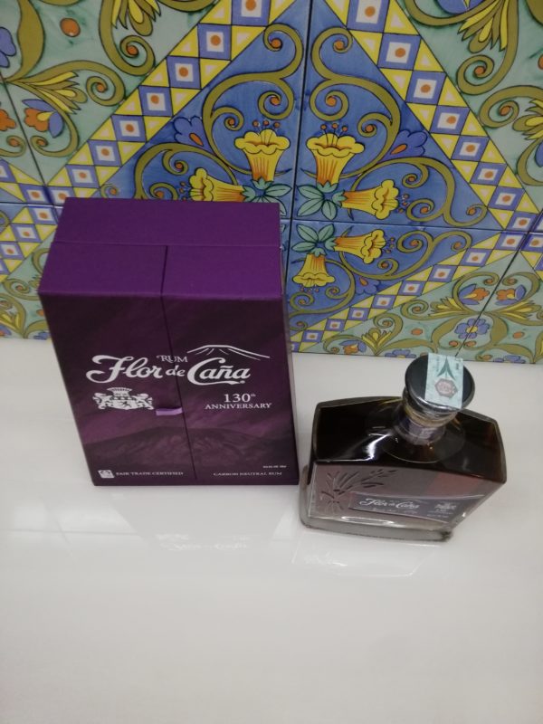 Rum Flor de Cana 130th Anniversary Limited Edition vol 45 % cl 70