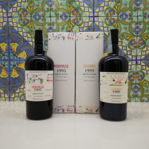 Rum Villa Paradisetto Velier 1st Release – Monymusk 1995 – Savanna 1999 – 2x70cl