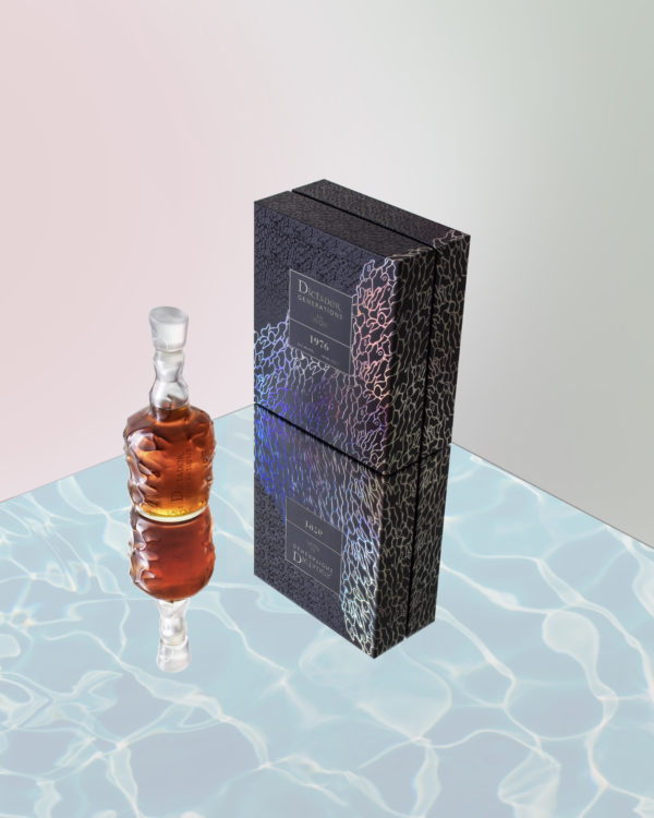 Rum Dictador Generations En Lalique 1976 vol 43%. cl 70