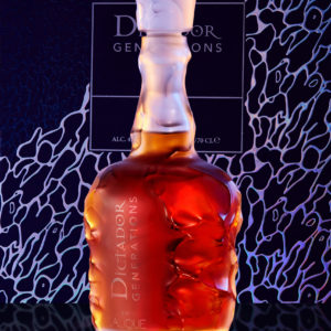 Rum Dictador Generations En Lalique 1976 vol 43%. cl 70