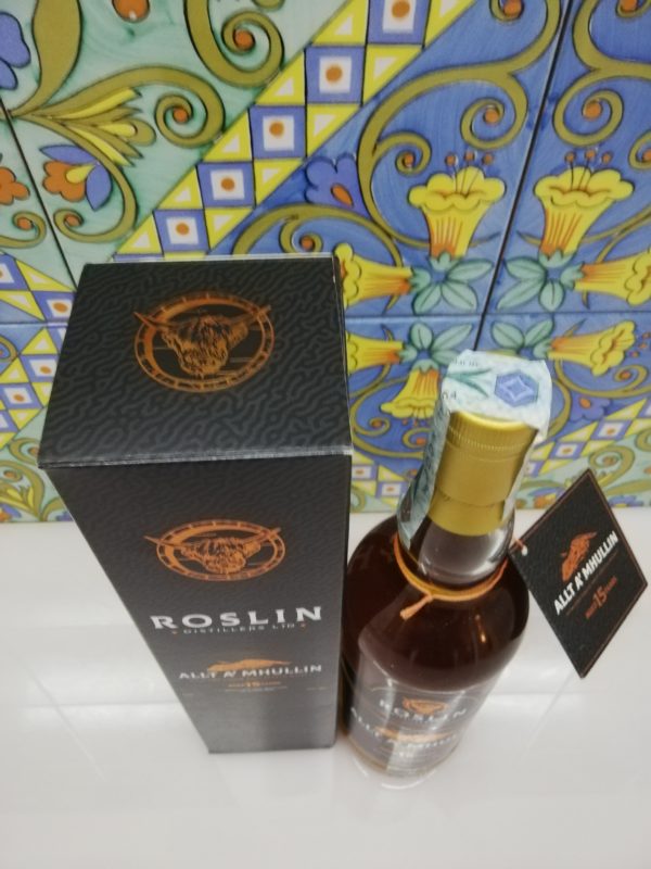 Whisky Allt A’ Mhullin  15 y.o. Single Malt  Roslin Distillers vol 46% cl 70