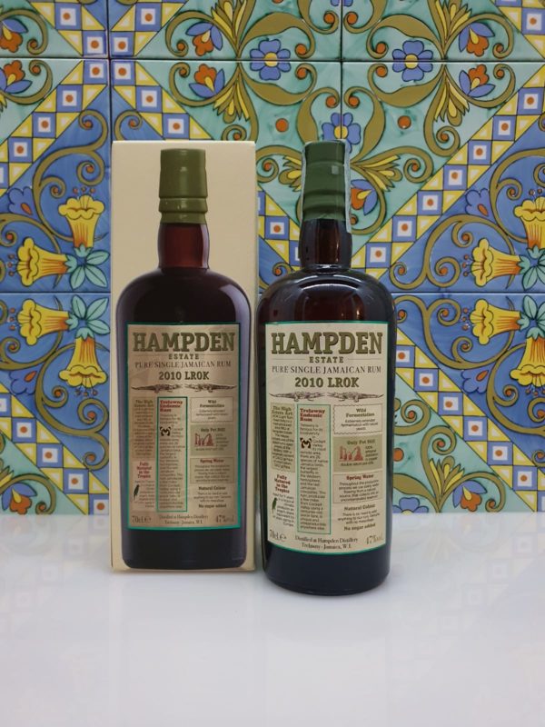 Rum Hampden Estate Lrok 2010 vol 47 % cl 70