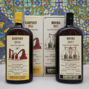 Rum Habitation Hampden 2016 – Mhoba 2017  Velier 2x 70 cl