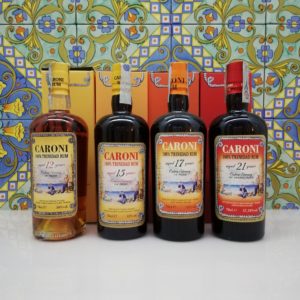 Rum Caroni full set 12-15-17-21 Velier 4x cl 70