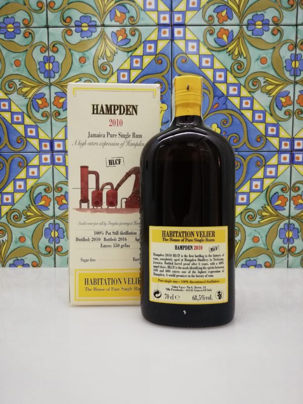 Rum Habitation Hampden HLCF 2010 cl 70 vol 68.5% Velier