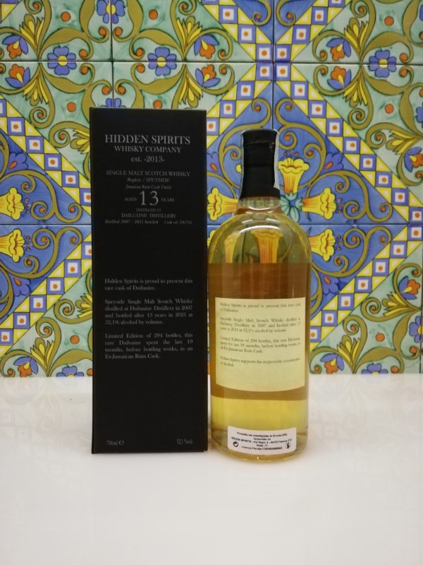 Whisky Dailuaine 13 y.o. Single Malt Hidden Spirits cl 70 vol 52.1%