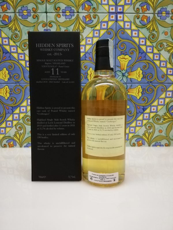 Whisky Croftengea 11 y.o. Single Malt Hidden Spirits cl 70 vol 51.7%