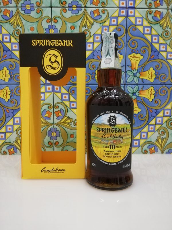 Whisky Springbank 2010 Local Barley 10 Year Old cl 70 vol 55.6%