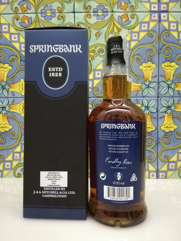 Whisky Springbank 2002 Madeira Wood 17 Year Old cl 70 vol 47.8%