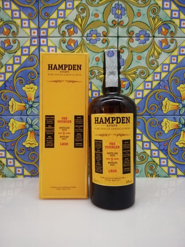 Rum Hampden LROK The Younger 5 y.o. cl 70 vol 47%