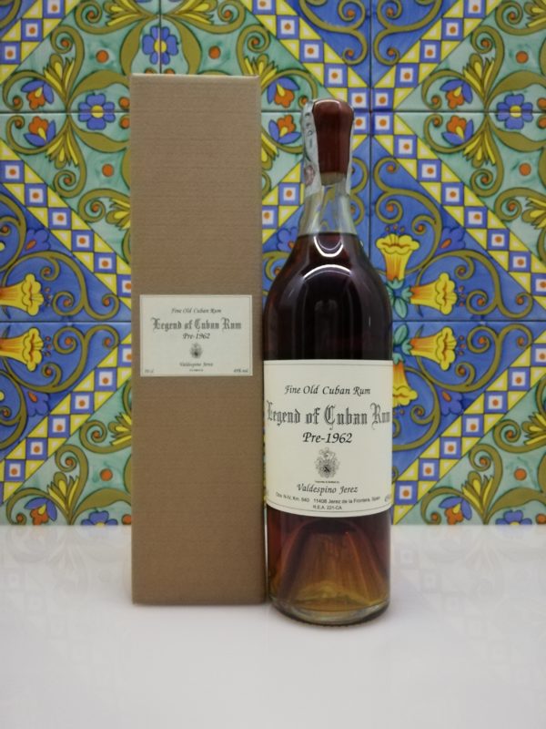 Rum Valdespino Legend of Cuban Rum pre-1962 vol 45% cl 70