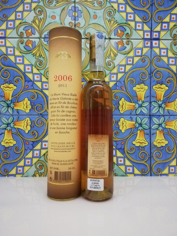 Rum Rhum Bielle Agricole Vieux 2006 cl 50 vol 42% – Marie Galante 