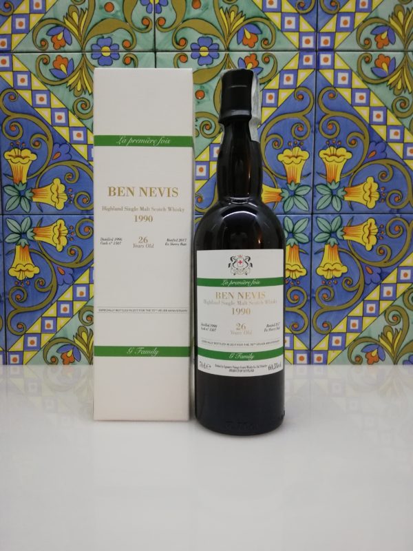 Whisky Ben Nevis 1990 Single Malt 70° Velier Anniversary vol 60.5% cl 70