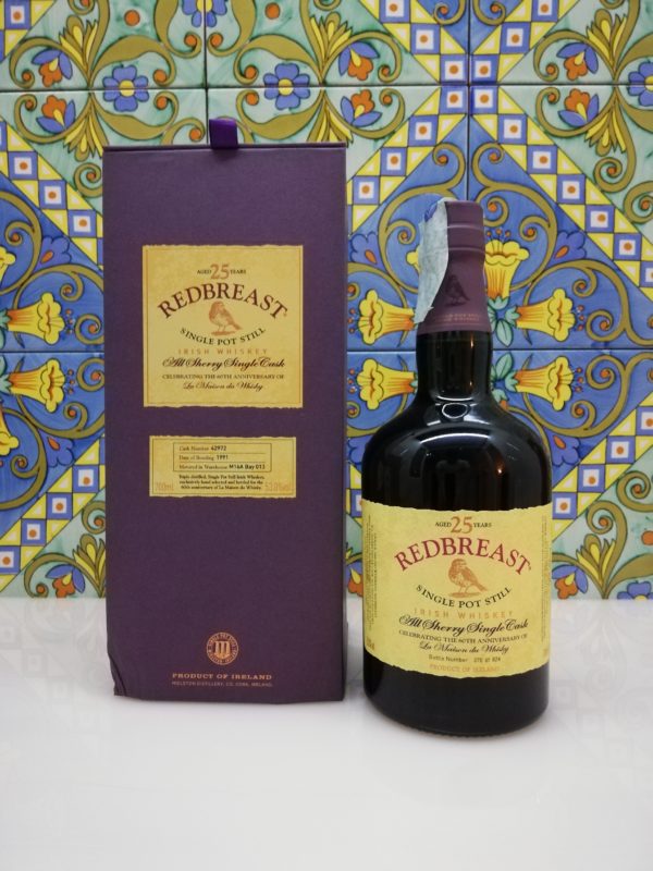 Whisky Redbreast 25 y.o. Irish Whiskey  60th Anniversary LMDW cl 70 vol 53%