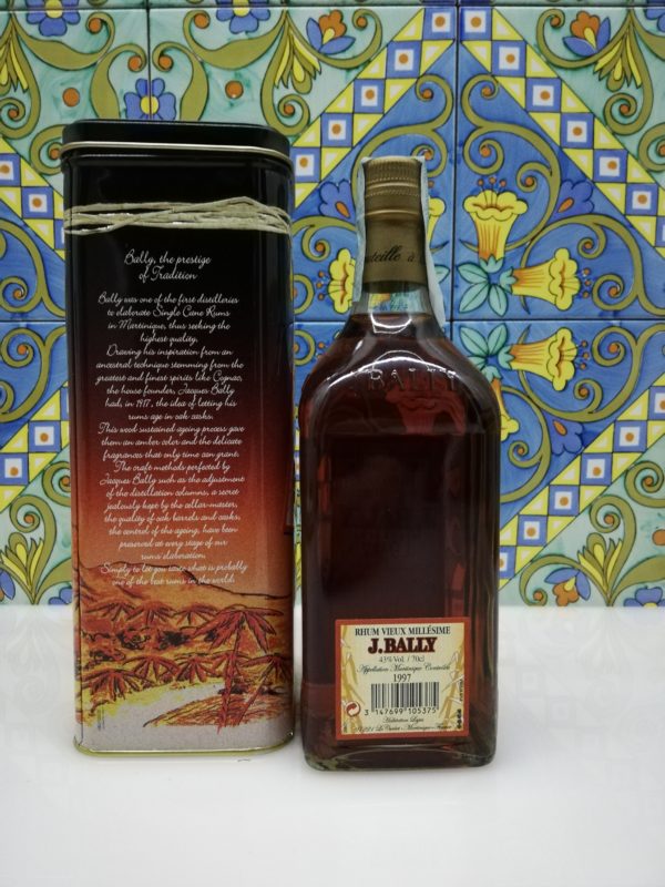 Rum Rhum J.Bally Millesime 1997 cl 70 vol 43%