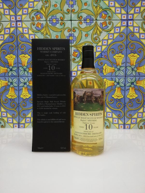 Whisky Mannochmore 10yo 2011/2021 cl 70 vol 53.8% – Hidden Spirits