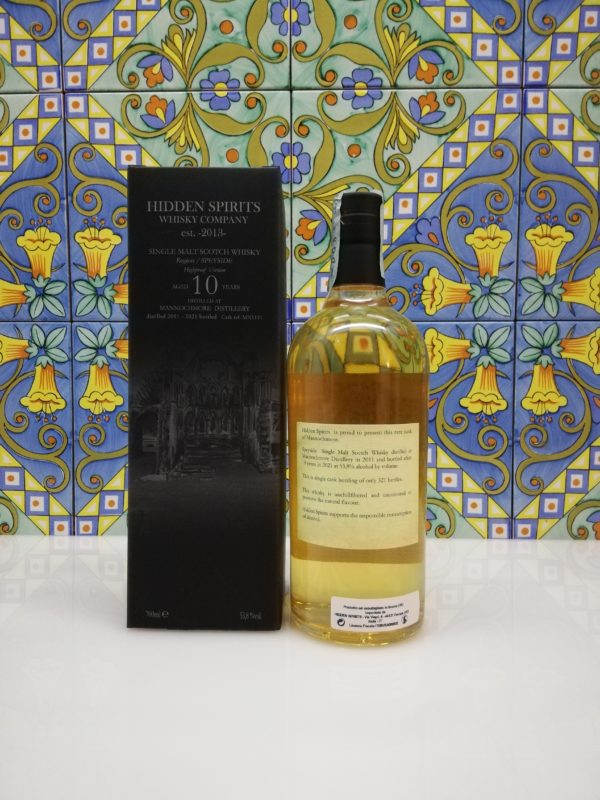 Whisky Mannochmore 10yo 2011/2021 cl 70 vol 53.8% – Hidden Spirits